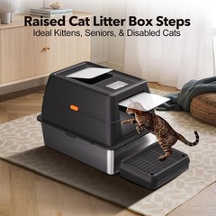 Large Cat Litter Box Step/Ramp16 x11 Anti-Tracking Litter Catcher Mat Double …