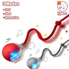 Automatic Rolling Ball Smart Cat Dog Toy Electric Pet Self-moving Kitten Game