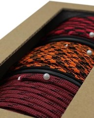 Multicolor Paracord Bulk Variety Pack Solid Color Paracord Supplies 9-color E