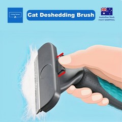 Pet Hair Remover Brush Stainless Steel Comb for Dog Cat Grooming with Ergonomic