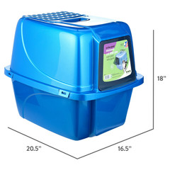 Van Ness Extra-Giant Covered Cat Litter Box with Odor Control Filter, BPA-Free