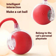 Automatic Rolling Ball Smart Cat Dog Toy Electric Pet Self-moving Kitten Game US