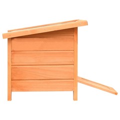 Cat House Solid Pine & Fir Wood 19.7″x18.1″x17.1
