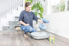 30 Count Litter Box Liners Super Thick, Durable, Easy Clean Up Jumbo Scented,…