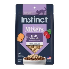 Instinct Freeze Dried Mixers, Cat Food 5.5 Ounce (Pack of 1), Multivitamin