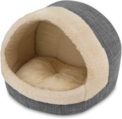 Cozy Cat Cave by – Gray, 17 X 15 X 14