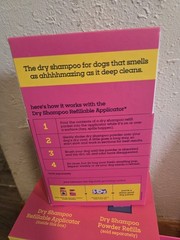 Waterless Powder All-in-One Applicator Dog Brush + 7 Boxes Powder Refills