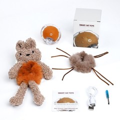 Automatic Rolling Ball Smart Cat Dog Toy Electric Pet Self-moving Kitten Game-US