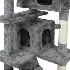 Cat Tree Tower 55″ STURDY Activity Center Large Playing House Condo For Rest