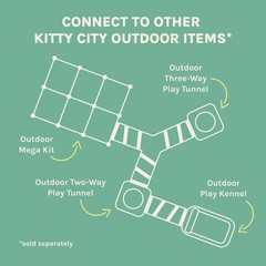 NEW,Outdoor Catio Furniture and Play Kits for Cats, Outdoor Mega Kit！