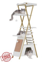 FourFurPets White Cat Tree