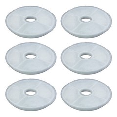 Filters for Catit Design Senses Fountains and Catit Flower Fountains, Pack of 6