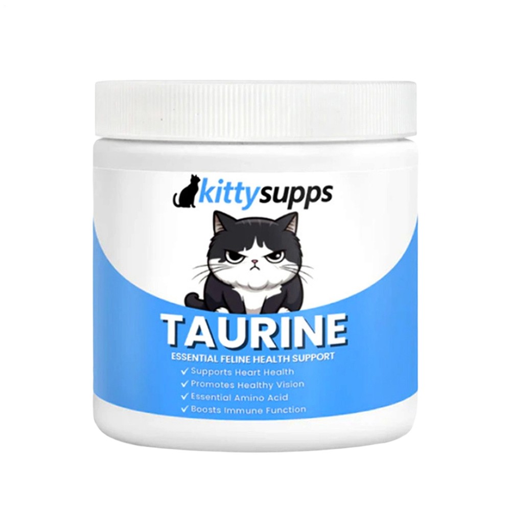 KittySupps Taurine Supplement Powder for Cats Overall Health Immune Heart