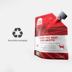Open Farm Bone Broth, Food Topper for Both Dogs and Cats 12 Fl Oz (Pack of 1)