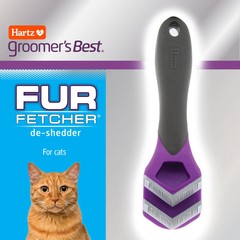 Ergonomic Handle Cat Grooming De-Shed Tool