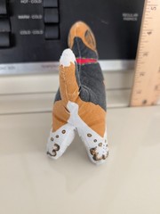 RARE Vintage 1992 Kitty Hoots KITTY REVENGE Dog Cat Toy Anne Lika Fat Cat Inc