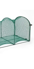 Kittywalk Outdoor Net Cat Enclosure for Decks, Patios, 18″x 24″x 4.5″, Green