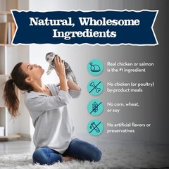 Blue Buffalo Baby Natural Kitten Wet Cat Food Paté 3 Ounce (Pack of 6)
