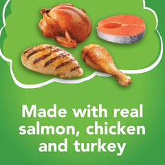 Purina Friskies Wet Cat Food Pate Variety Pack Salmon Dinner, Turkey and Giblets