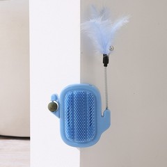 Itching Device Hair Brushing Device Cactus Cat Scratch Board Brushing Tool Green