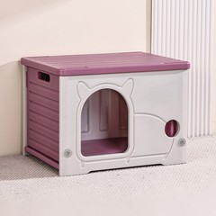 Small Cat Dog House Pet Shelter Stray Waterproof Rainproof Outdoor Pet Nest