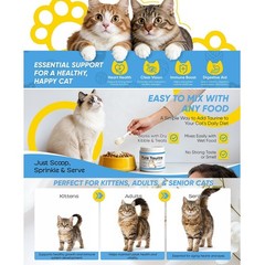 PurrVita Taurine Supplement for Cats – Supports Heart, Eyes & Immune Function