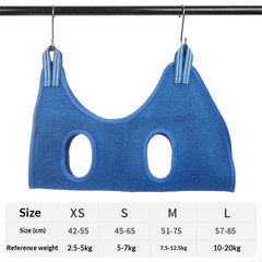 Cats Grooming Hammock Cat Dog Nail Trimming Restraint Bag Anti-Scratch Sling for