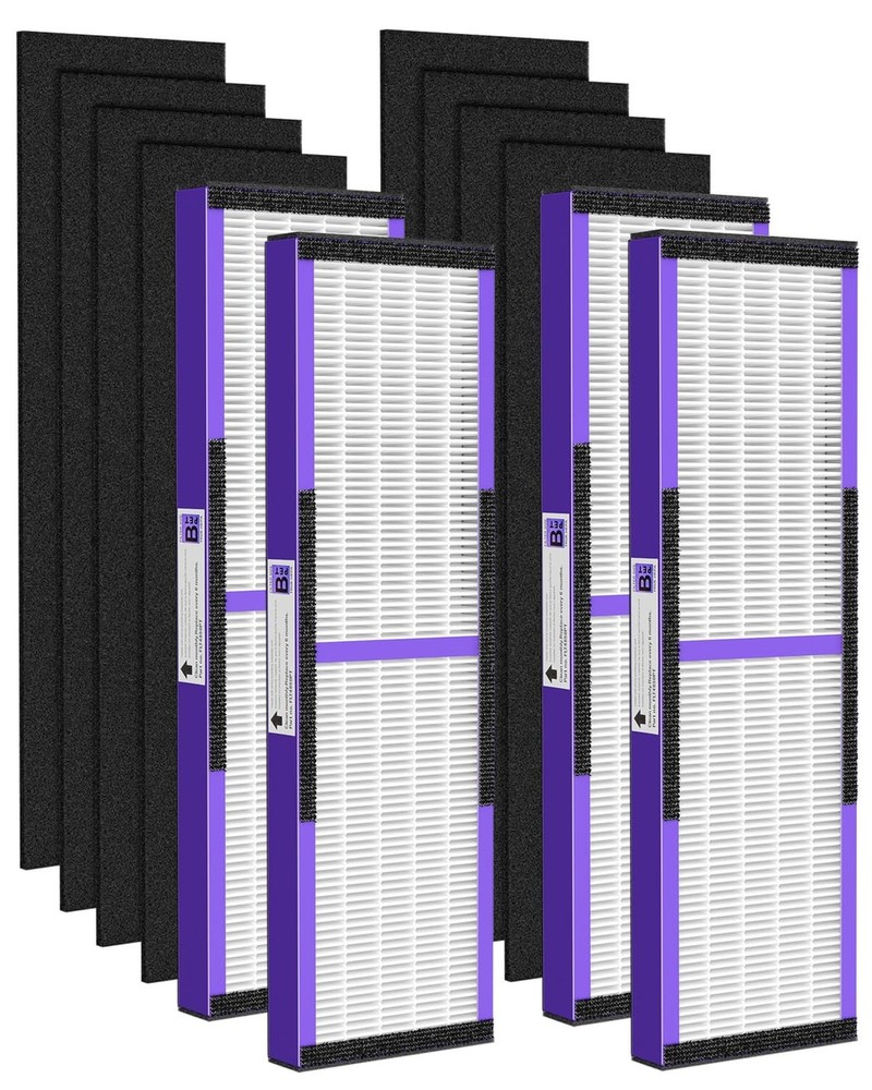 4 Pack FLT4850PT HEPA PET CARE Filter B Replacement Compatible with Guardian …