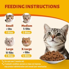 Taurine Cat Treats, Heart, Vision and Immune Support Soft Chews