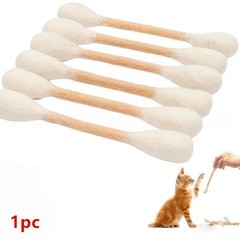 Creative Large Cotton Swab Shaped Catnip Toy Giant Kitten Grinding Biting Stick