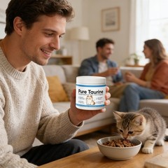 PurrVita Taurine Supplement for Cats – Supports Heart, Eyes & Immune Function