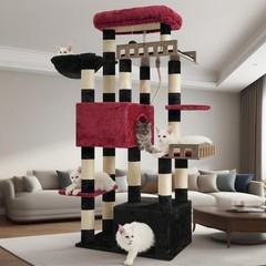 Maine Coon Cat Tree, Heavy Duty Cat Tree for Indoor Cats Large Adult, Gothic …