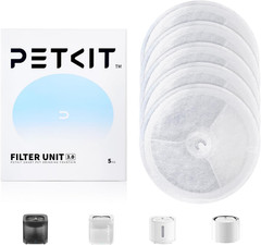 Pet Water Fountain Replacement Filter Unit 3 0 5 Pack Multi Layer Filtration 5Pc