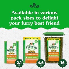 Greenies Smartbites Indoor Cat Treats – Chicken Flavor – 2.1 oz Pack