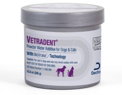Dechra VETRADENT Powder Water Additive, 300gm Good Dental Hygiene in Pets