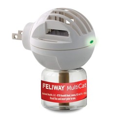 Calming Plug-In Diffuser for Multiple Cats – Improves Home Harmony in 30 Days
