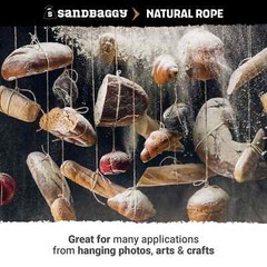 1 ROLL – Sisal Rope 1/4 In x 500 Ft- Cat Scratching Post Toys – Chemical Free