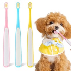 3 Pack Small Dog Toothbrush, Small Breed Cat Toothbrushes for Cat & Puppy, Ut…