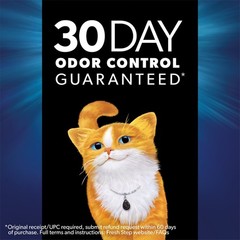 Heavy Duty Clumping Cat Litter Low Dust Odor Control 30 Days Febreze Freshness