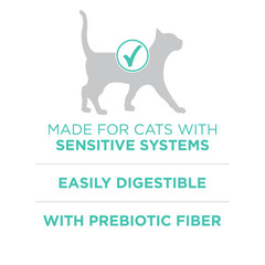 Purina ONE +Plus Sensitive Skin and Stomach Formula Natural Dry Cat Food, 16 lbs