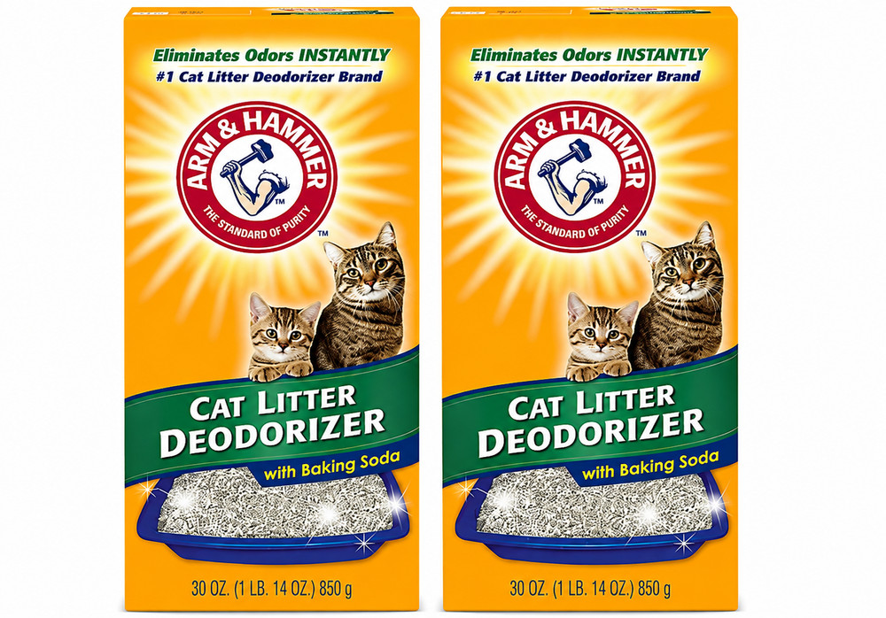 New 2 packs – Arm & Hammer Cat Litter Deodorizer Odor Eliminator 30 oz ea