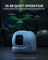 PETKIT Self Cleaning PuraMax Cat Litter Box No Odor Spray Certified Refurbished