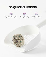 Mixed Cat Litter Fast Clumping,Flushable,Ultra Absorbent, 100% Natural Ingred…