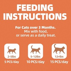 Cat Multivitamin Treats – Taurine for Cats L-Lysine 16 OZ