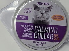New Sentry Calming Collar for Cats, Purple 1 Collar for 30 days