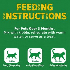 13.4 OZ Cat Grass Treats Natural Salmon Flavor Healthy Cat Snacks Training Biscu