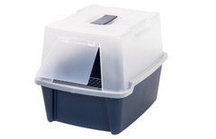 Cat Litter Box Enclosed Pan Hooded Jumbo Giant Covered Kitty House Large Cats US