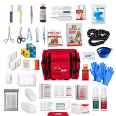 Pet Vet Medic Cat & Dog First Aid Kit – Pet Emergency Kit, Pet Health Supplies