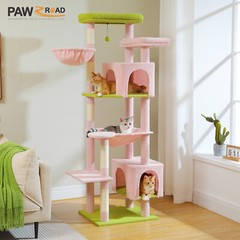 PAWZ Road 69″ Cat Tree Tower Scratching Post Scratcher Condo House Furniture Bed
