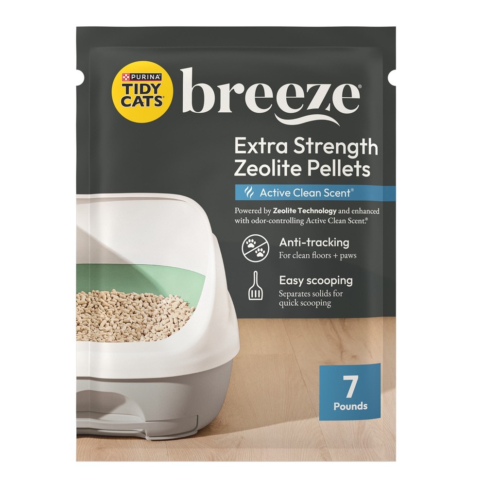 Purina Tidy Cats Breeze Enhanced Active Clean Scent 99.9 Percent Dust Free